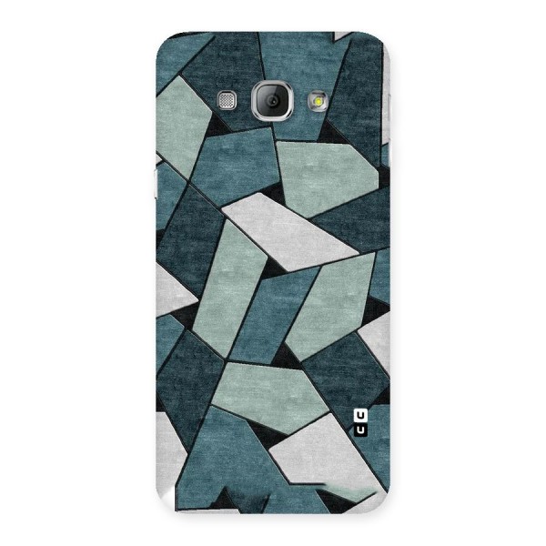 Concrete Green Abstract Back Case for Galaxy A8