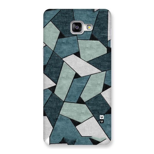 Concrete Green Abstract Back Case for Galaxy A9