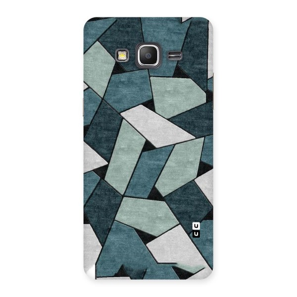 Concrete Green Abstract Back Case for Galaxy Grand Prime