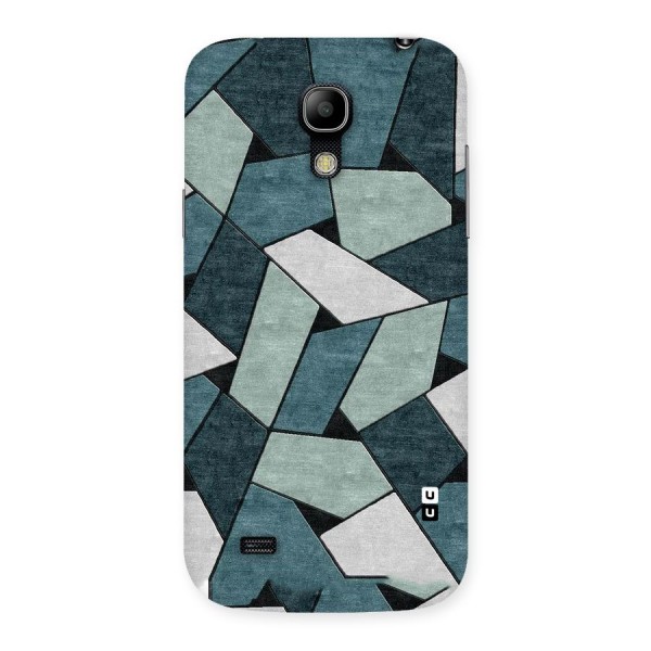 Concrete Green Abstract Back Case for Galaxy S4 Mini