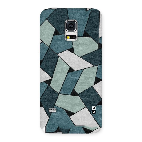 Concrete Green Abstract Back Case for Galaxy S5 Mini