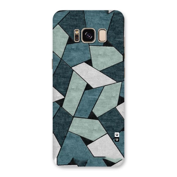 Concrete Green Abstract Back Case for Galaxy S8