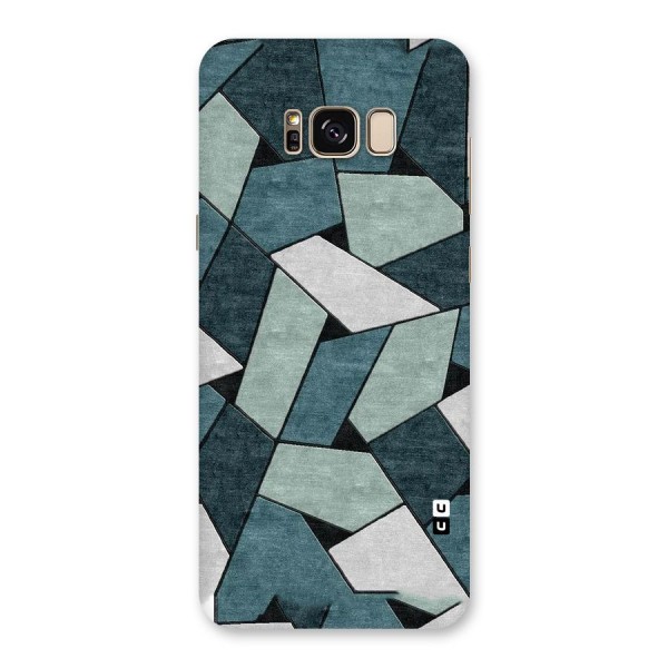 Concrete Green Abstract Back Case for Galaxy S8 Plus