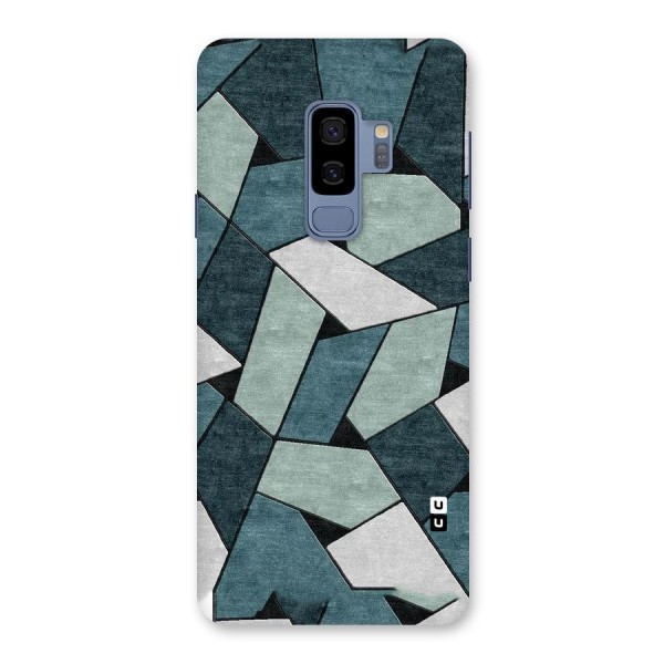 Concrete Green Abstract Back Case for Galaxy S9 Plus