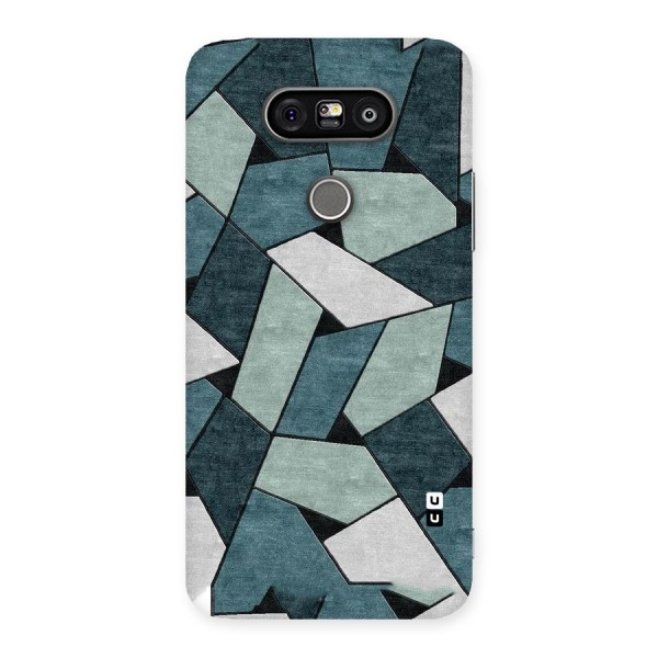 Concrete Green Abstract Back Case for LG G5