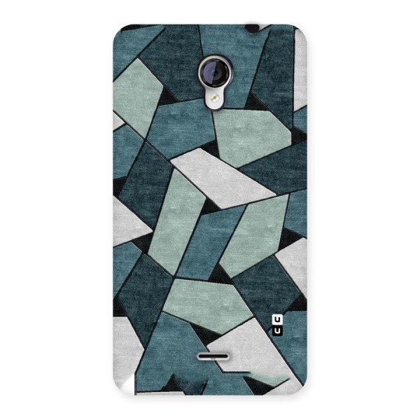 Concrete Green Abstract Back Case for Micromax Unite 2 A106