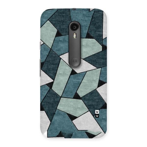 Concrete Green Abstract Back Case for Moto G3