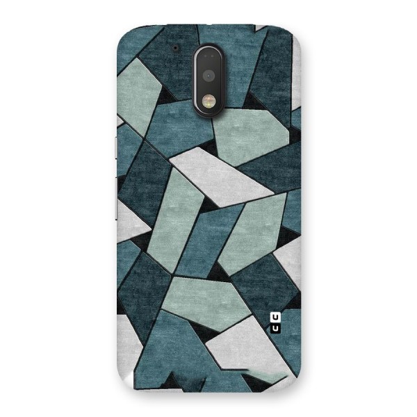 Concrete Green Abstract Back Case for Motorola Moto G4