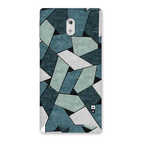 Concrete Green Abstract Back Case for Nokia 3