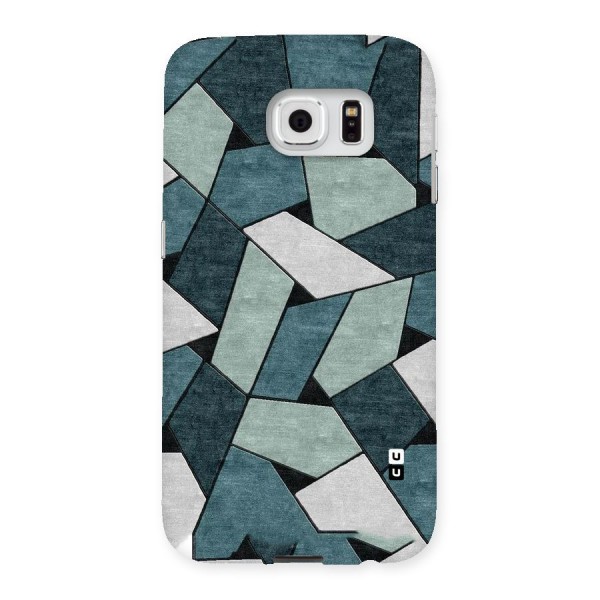 Concrete Green Abstract Back Case for Samsung Galaxy S6