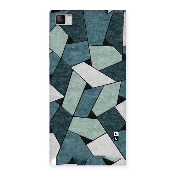 Concrete Green Abstract Back Case for Xiaomi Mi3