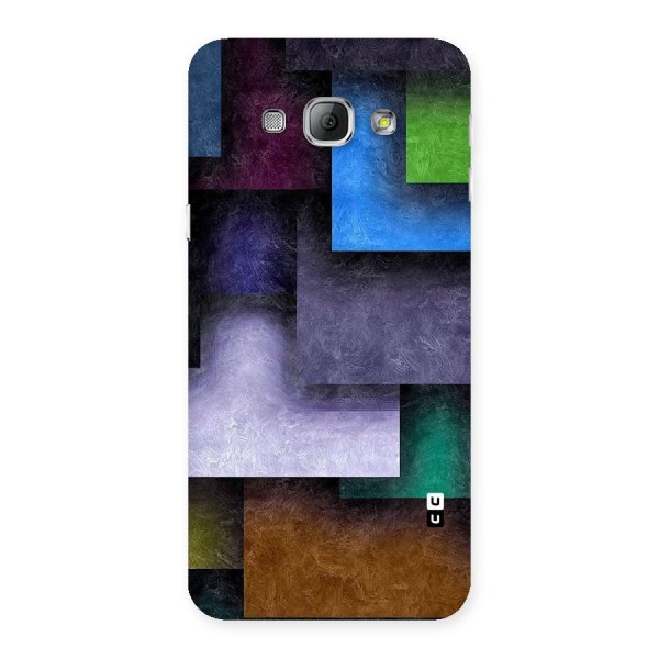 Concrete Squares Back Case for Galaxy A8