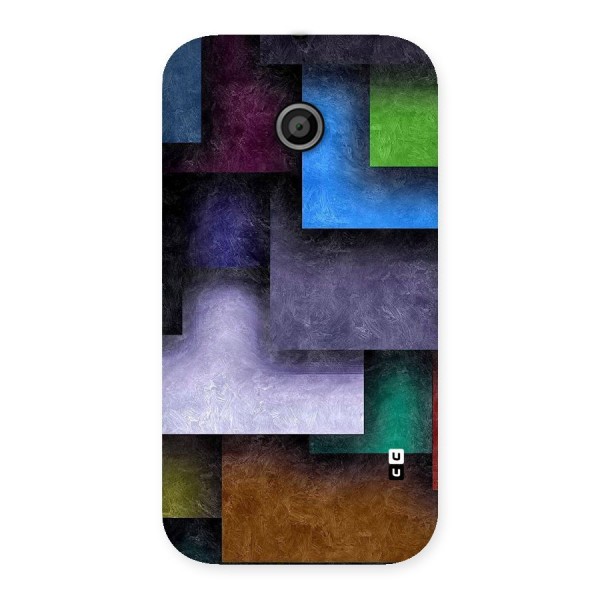 Concrete Squares Back Case for Moto E