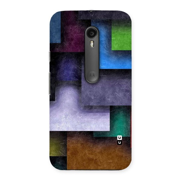 Concrete Squares Back Case for Moto G3