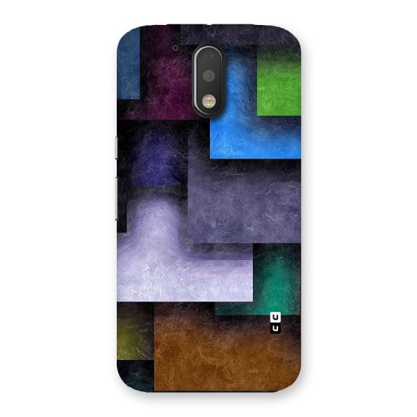 Concrete Squares Back Case for Motorola Moto G4