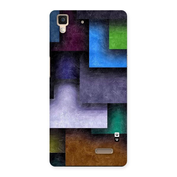 Concrete Squares Back Case for Oppo R7