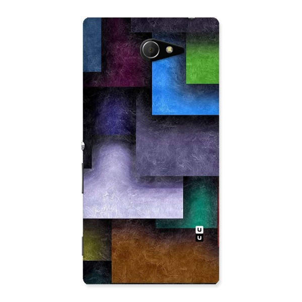 Concrete Squares Back Case for Sony Xperia M2