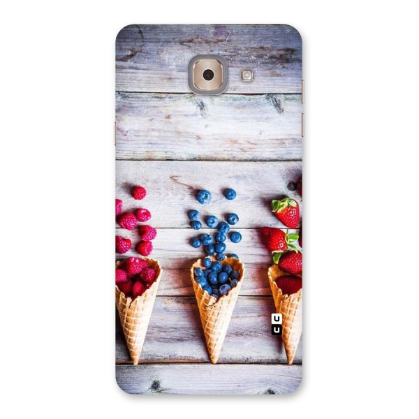 Cone Fruits Design Back Case for Galaxy J7 Max