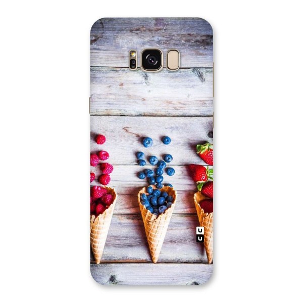 Cone Fruits Design Back Case for Galaxy S8 Plus