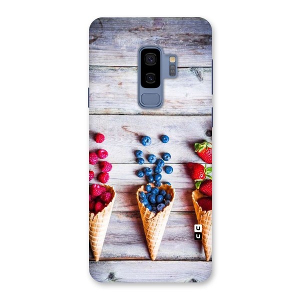 Cone Fruits Design Back Case for Galaxy S9 Plus