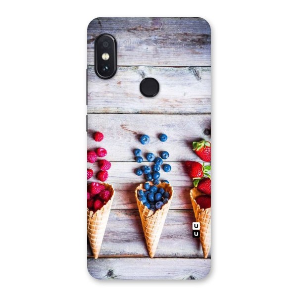 Cone Fruits Design Back Case for Redmi Note 5 Pro