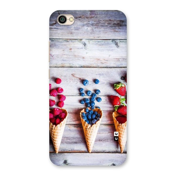 Cone Fruits Design Back Case for Redmi Y1 Lite