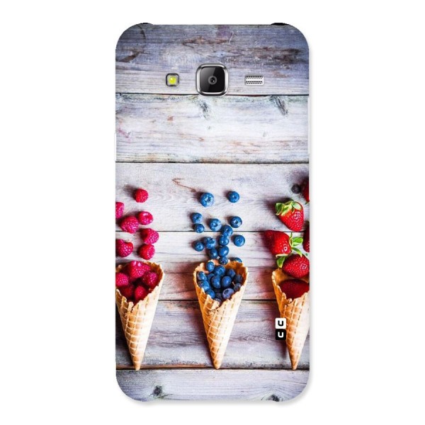 Cone Fruits Design Back Case for Samsung Galaxy J5