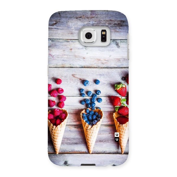 Cone Fruits Design Back Case for Samsung Galaxy S6