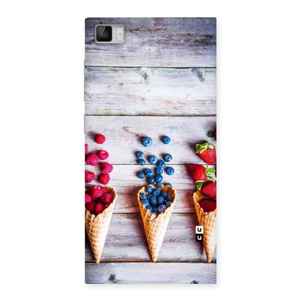 Cone Fruits Design Back Case for Xiaomi Mi3