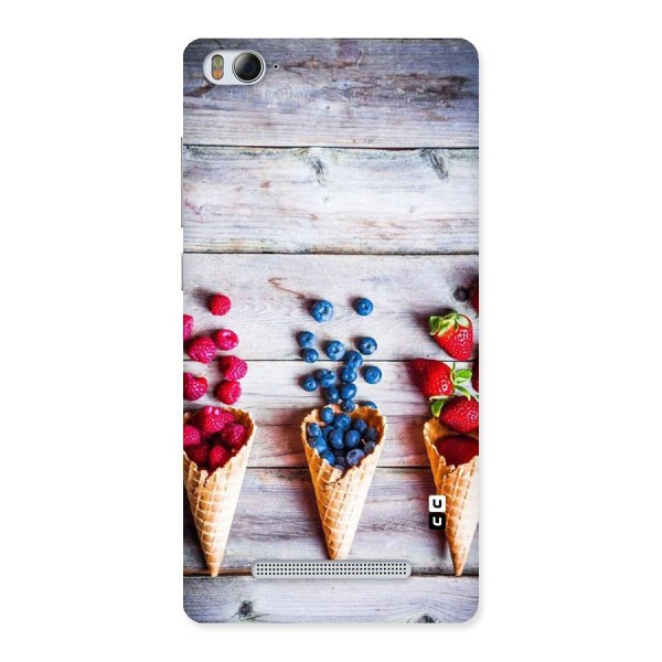 Cone Fruits Design Back Case for Xiaomi Mi4i