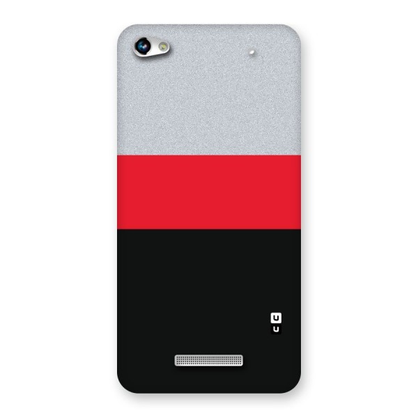 Cool Melange Stripe Back Case for Micromax Hue 2