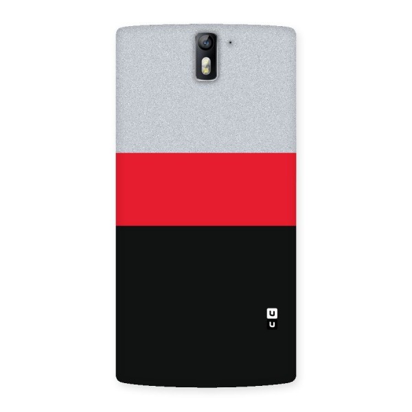 Cool Melange Stripe Back Case for One Plus One