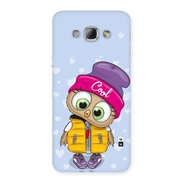 Cool Owl Back Case for Galaxy A8