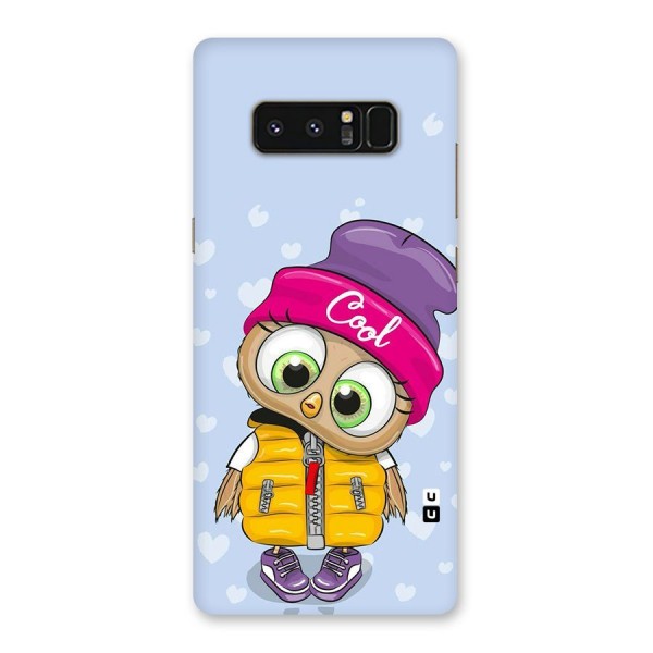 Cool Owl Back Case for Galaxy Note 8