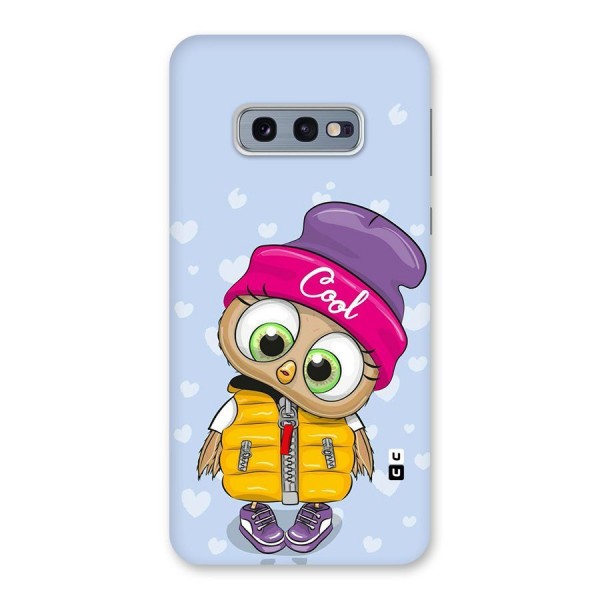 Cool Owl Back Case for Galaxy S10e