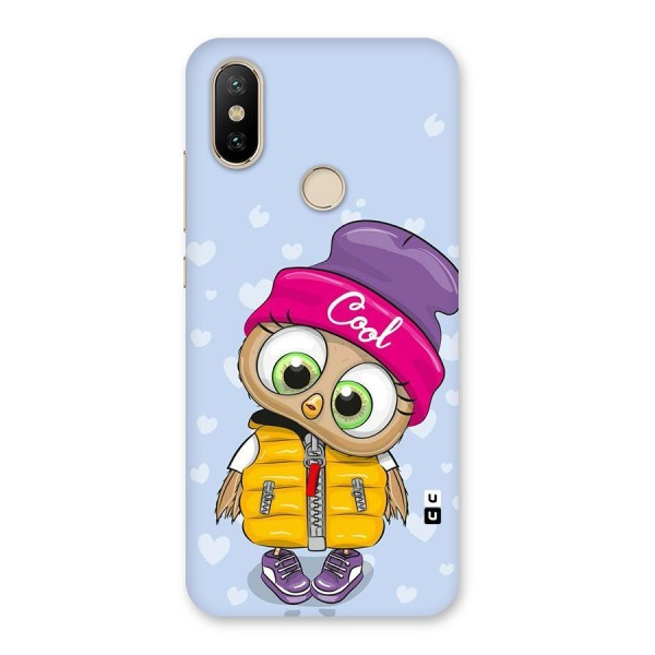 Cool Owl Back Case for Mi A2