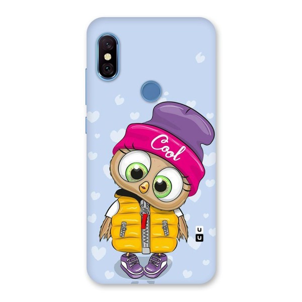 Cool Owl Back Case for Redmi Note 6 Pro