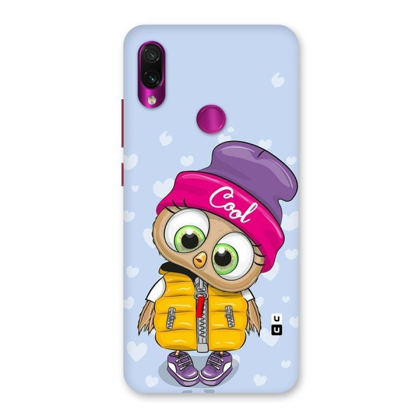 Cool Owl Back Case for Redmi Note 7 Pro