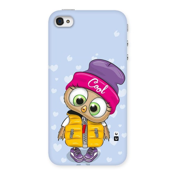 Cool Owl Back Case for iPhone 4 4s