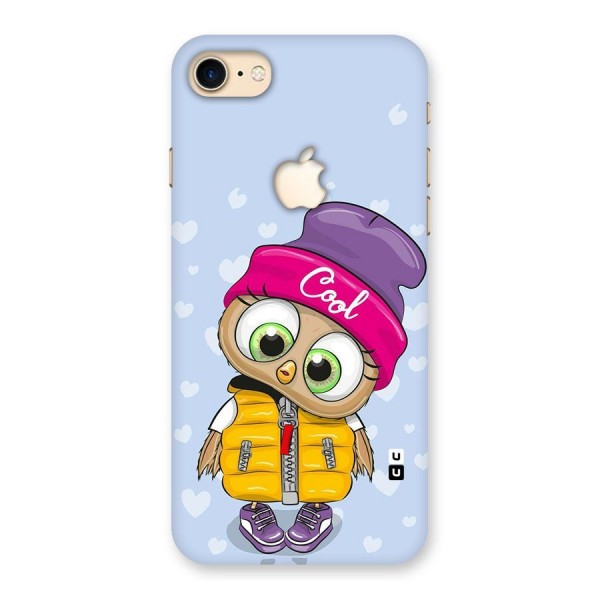 Cool Owl Back Case for iPhone 7 Apple Cut