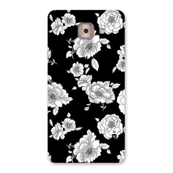 Cool Pattern Flowers Back Case for Galaxy J7 Max