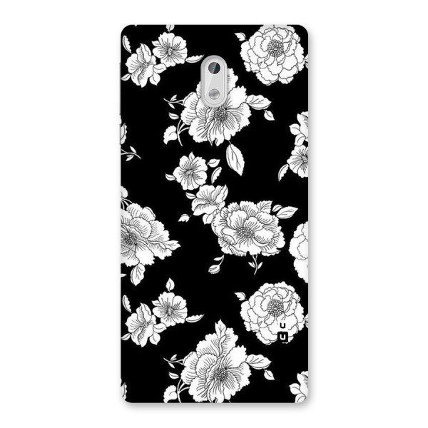 Cool Pattern Flowers Back Case for Nokia 3