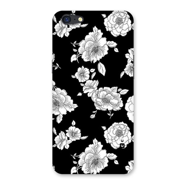 Cool Pattern Flowers Back Case for Oppo A71