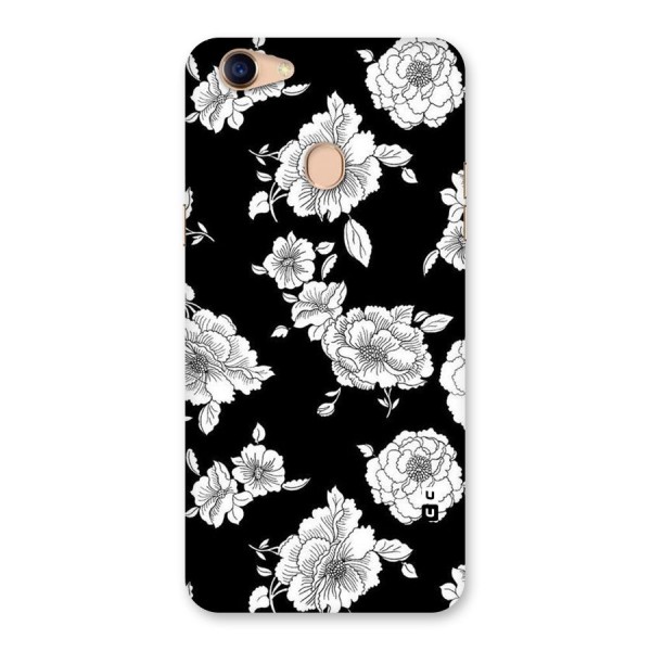 Cool Pattern Flowers Back Case for Oppo F5