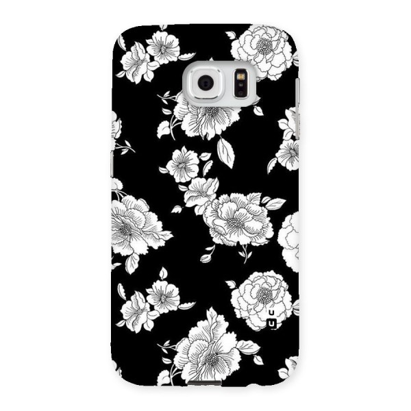 Cool Pattern Flowers Back Case for Samsung Galaxy S6