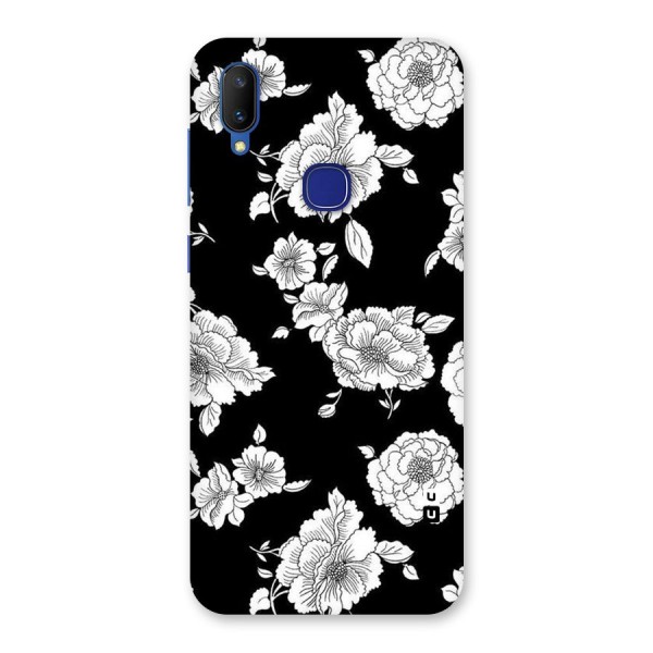 Cool Pattern Flowers Back Case for Vivo V11