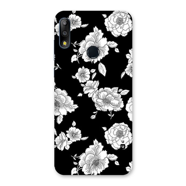 Cool Pattern Flowers Back Case for Zenfone Max Pro M2