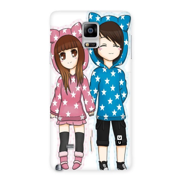 Couple In Stars Back Case for Galaxy Note 4