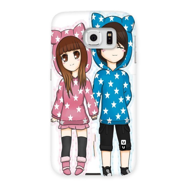 Couple In Stars Back Case for Samsung Galaxy S6