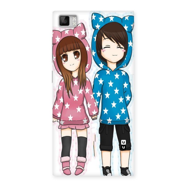 Couple In Stars Back Case for Xiaomi Mi3